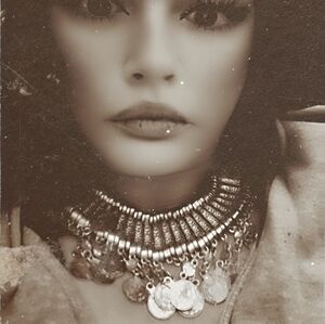 Silver Coins Bohemian Chunky Necklace